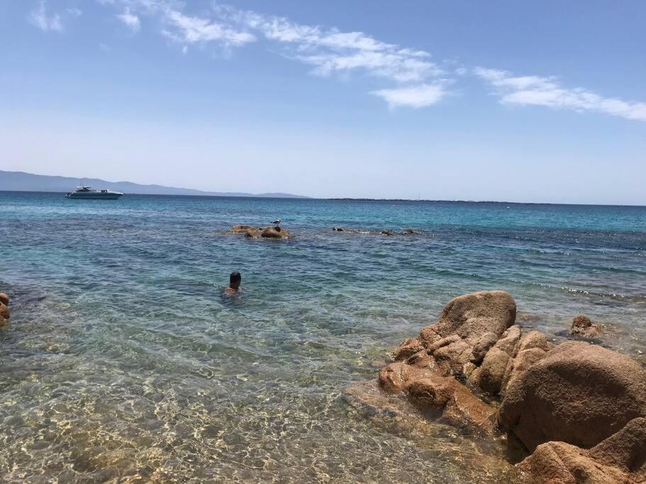 Bel App T2 En Bord De Mer Vue Sanquinaires Piscine Ajaccio  Kültér fotó